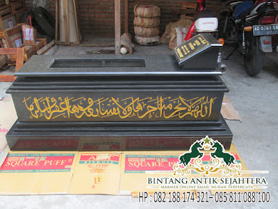 Makam Batu Granit Model Uje, Desain Makam Granit, Jual Makam Uje Marmer