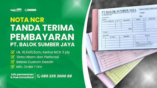 nota ncr pt balok sumber jaya