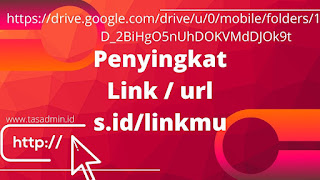 Cara Menyingkat Link URL s id