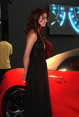 Sexy Models at a Brazilian Car Show