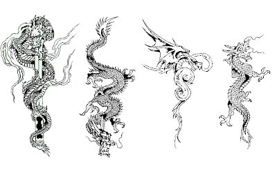 tribal tattoos,dragon tattoo,sketches tattoo tribal