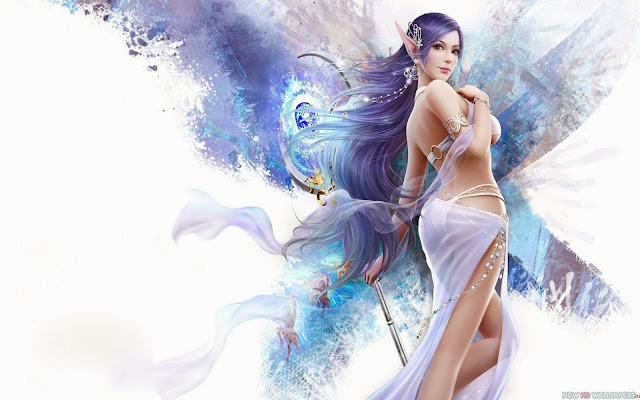 2136-Lovely Fantasy Girl HD Wallpaperz