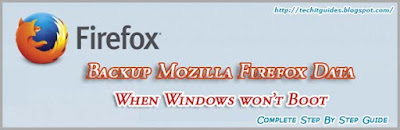 Mozilla Firefox Data Backup