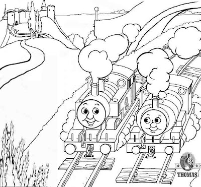 the train engine thomas tank coloring pictures printable