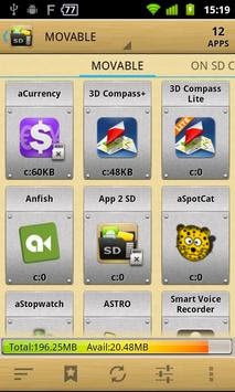 AppMgr Pro III (App 2 SD) Apk - Screenshoot Direct download AppMgr Pro III (App 2 SD) Apk