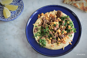 Hummus kawarma - Hummus con agnello e limone - Ricetta Ottolenghi