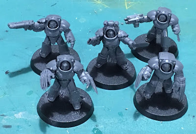 Heresy Era Dark Angels Tartaros Terminators WIP