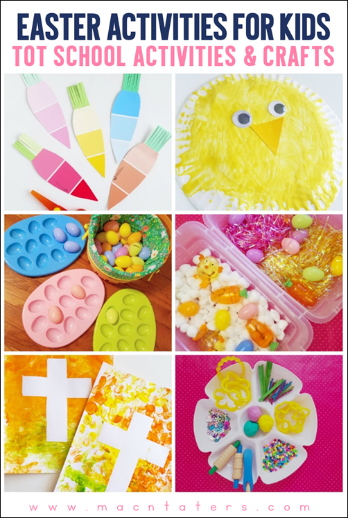 Easter Tot School Activities