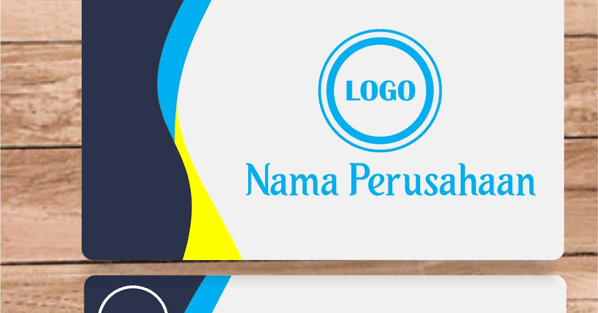 Download Desain  Kartu  Nama  Elegan CDR  Versi 1 Goliketrik