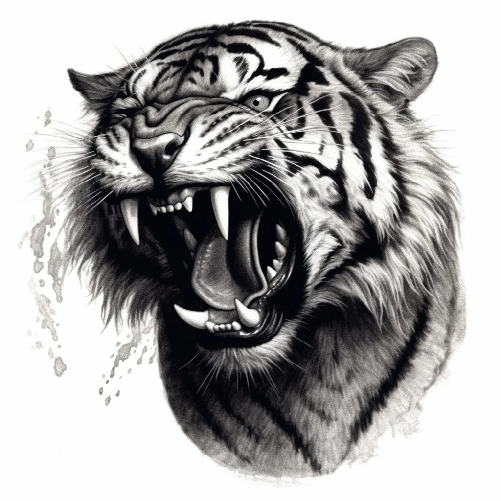 Diseños de Tatuajes de Tigres