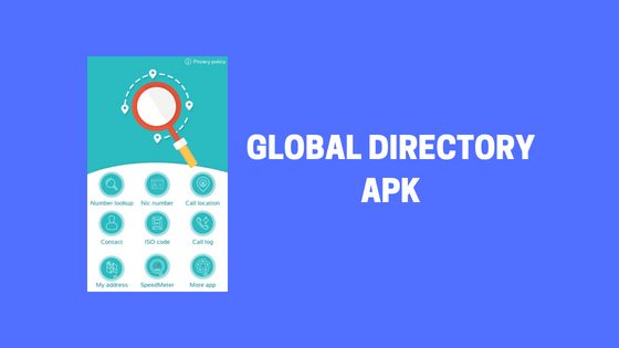 Global Directory APK - Track Mobile Number & Nadra Details