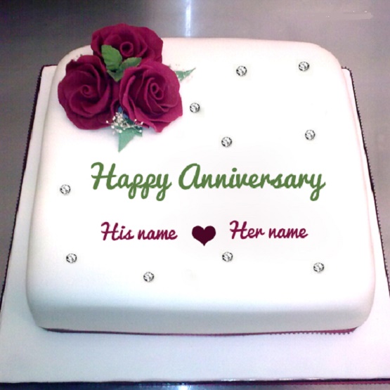 Wedding anniversary cakes pictures