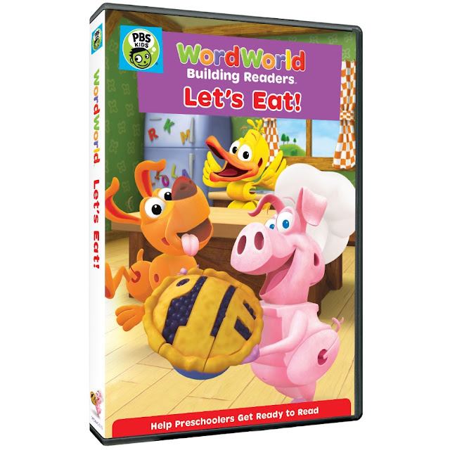 WORDWORLD: LET'S EAT! AVAILABLE ON DVD 4/10/18
