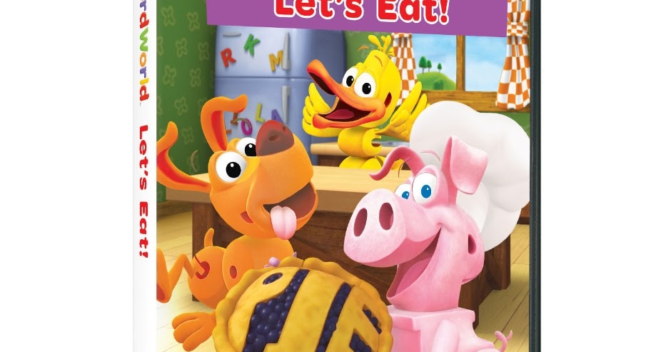WORDWORLD: LET'S EAT! AVAILABLE ON DVD 4/10/18
