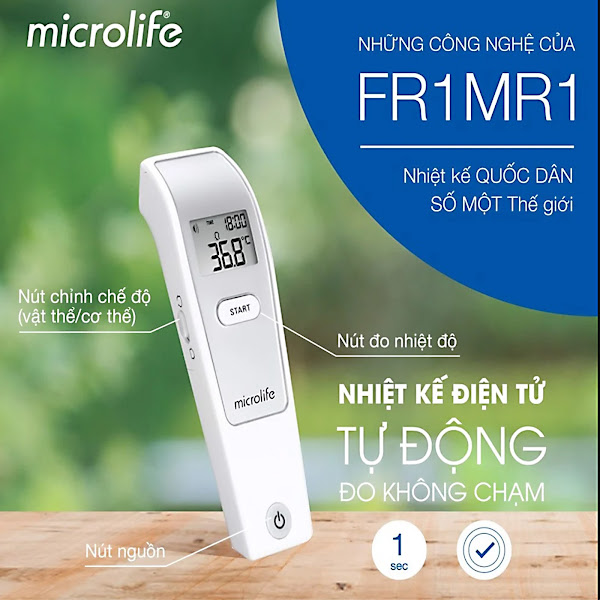 Nhiệt kế đo trán Microlife FR1MF1