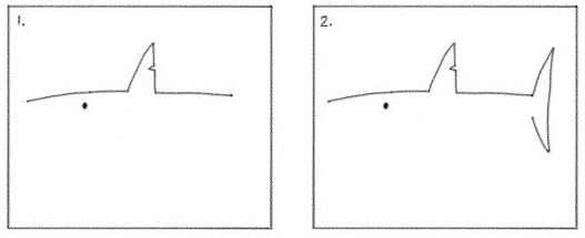 Como Dibujar un Tiburon muy Facil en Pocos Pasos [ Guia ]