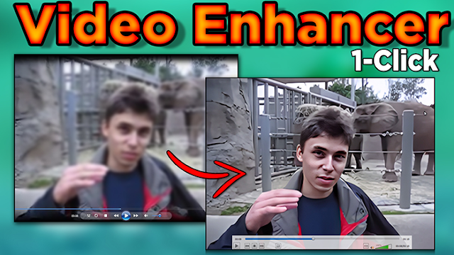 Video Enhancer !! Automatic repair Blur video with one click !! Video Repair tool