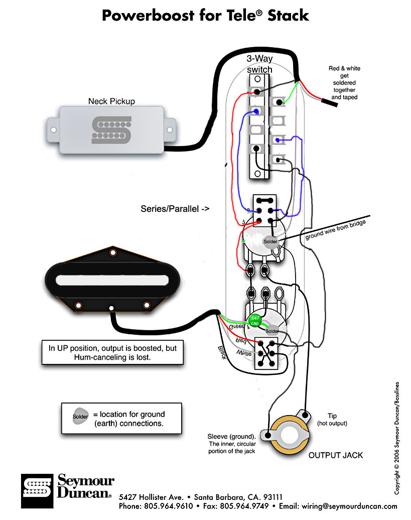 Steve's Gear & Music Blog: Rewiring the Telecaster