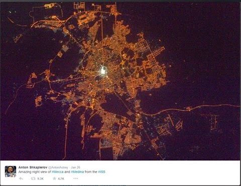 Makkah dan Madinah Adalah Tempat Paling Bercahaya, Ini 