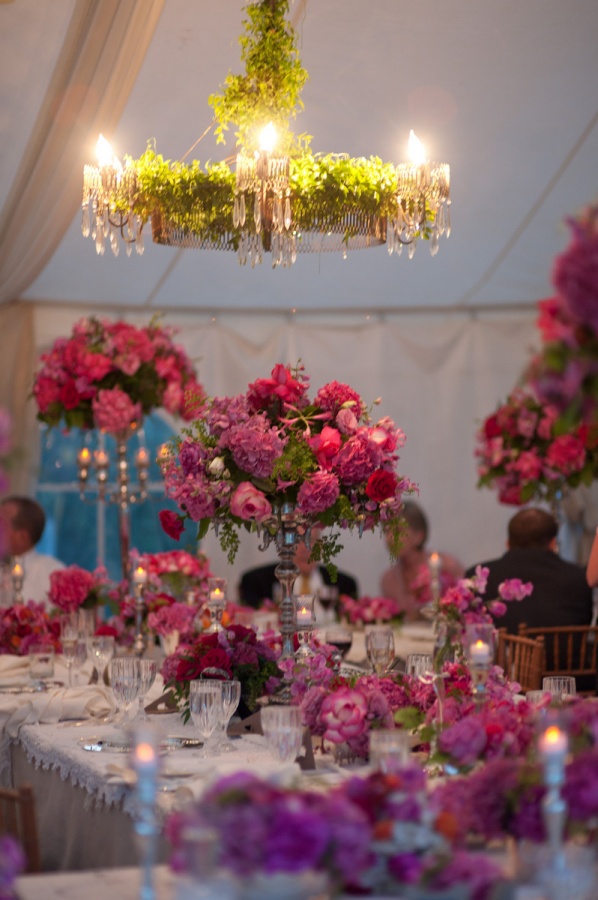 Aisle Style Floral Chandeliers Alice in Bridal Land