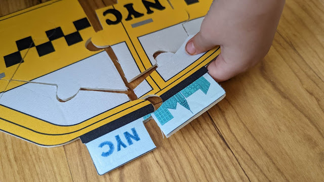 No sew fabric and foam puzzle for kids