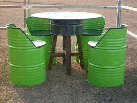 Checkout These Beautiful Made In Aba 'Drum' Chairs
