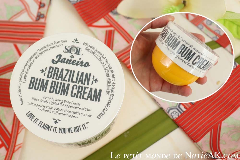 crème corps Brésilienne à l'extrait de Guarana Sol de Janeiro ly little box