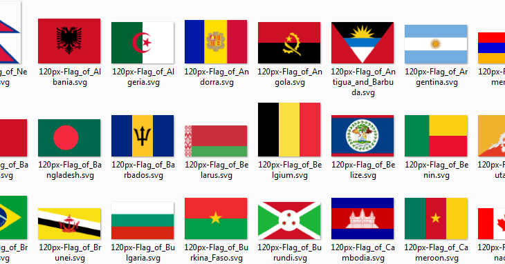 Daftar Bendera Negara-negara di Dunia Lengkap  SD NEGERI 