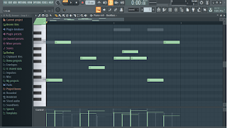 memunculkan velocity pada piano roll fl studio