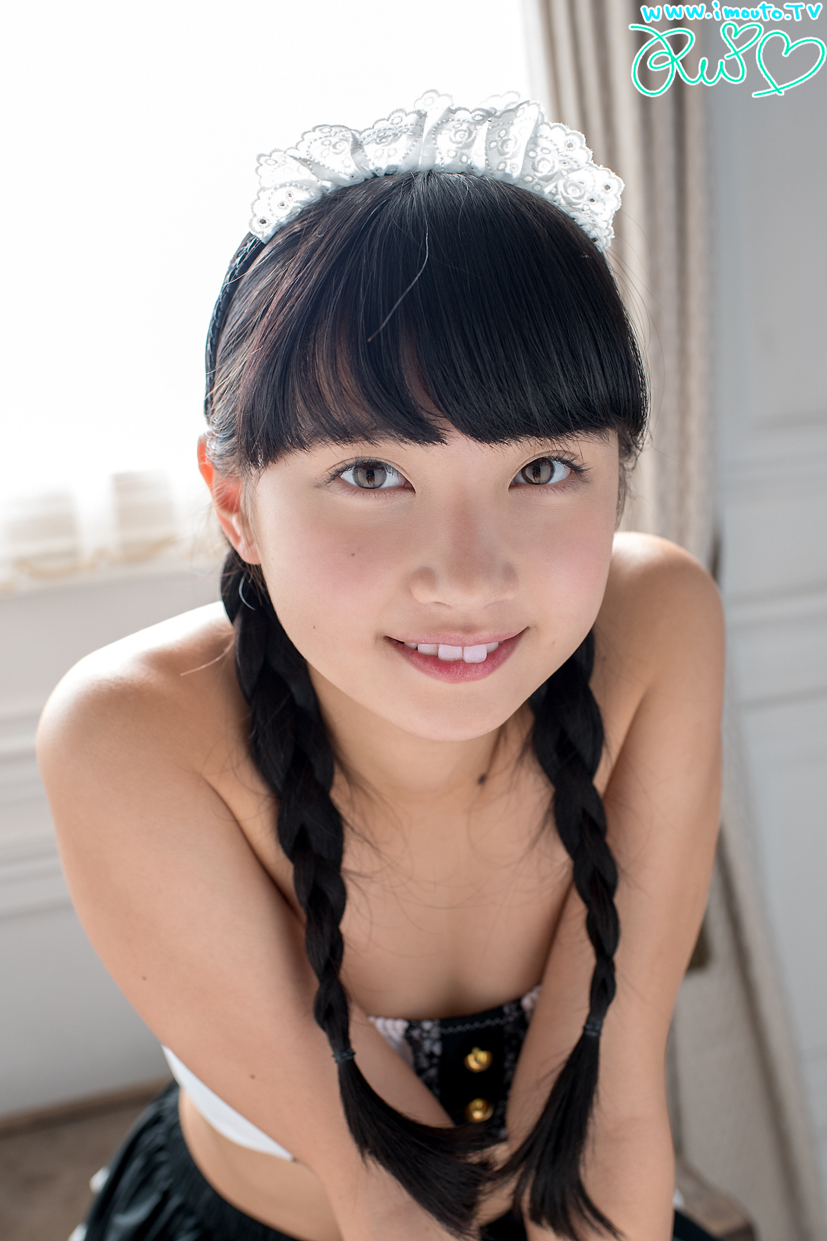 Rei Kuromiya 黒宮れい Hot U15 Junior Idol Maid Cosplay ...