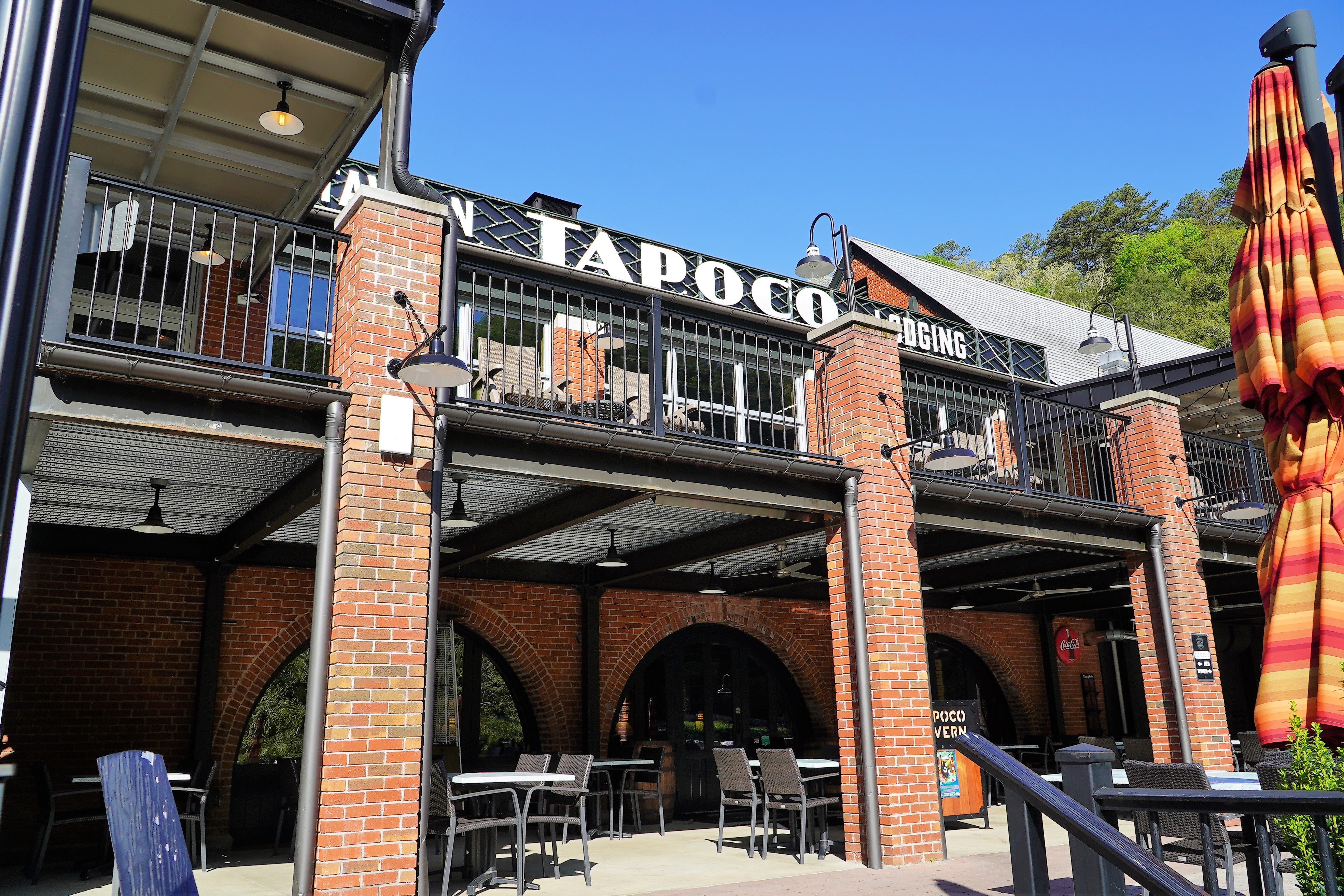 Tapoco Tavern outdoor seating