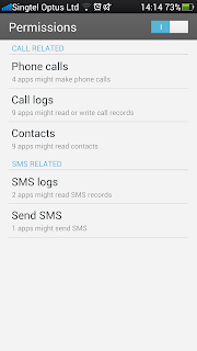 Oppo Find 5 Permissions Setting