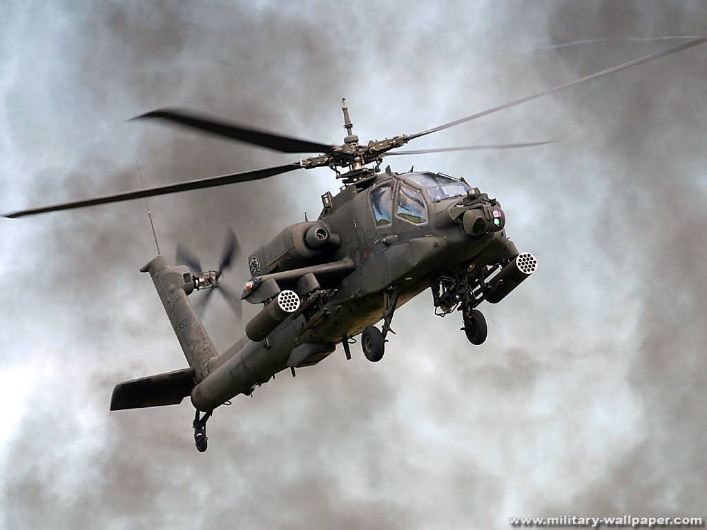 AH-64 Apache USA Army's Primary Attack Helicopter Wallpaper