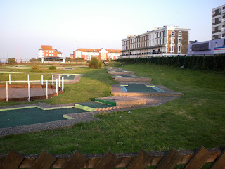 Little Oasis Crazy Golf course in Cliftonville, Margate, Kent