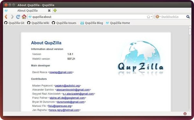 qupzilla-web-browser qupzilla-web-browser