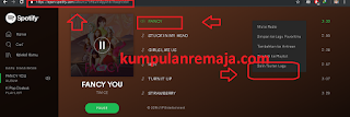  Spotify merupakan web streaming musik terlengkap ada banyak grene lagu mulai dari KPOP Cara Download Musik dari Spotify dengan Gratis