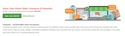 Cara Mudah Buka Toko Online di Tokopedia