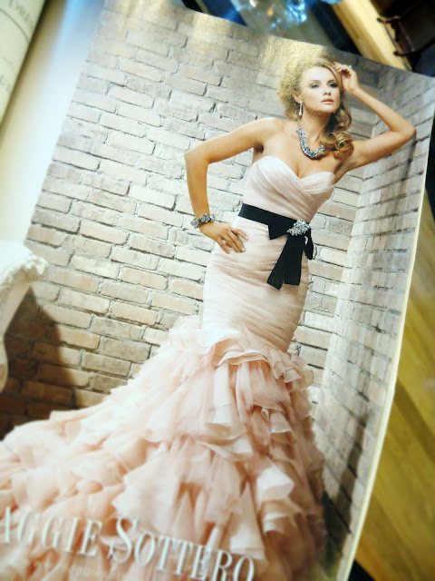 Brides Magazine: Maggie Sottero gown.