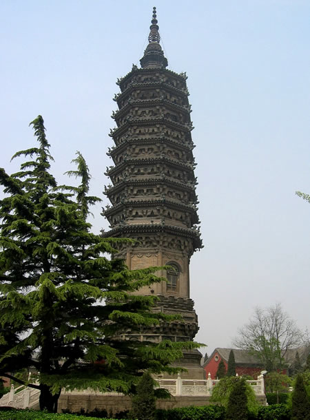 Pagoda built on Jin Dynasty era