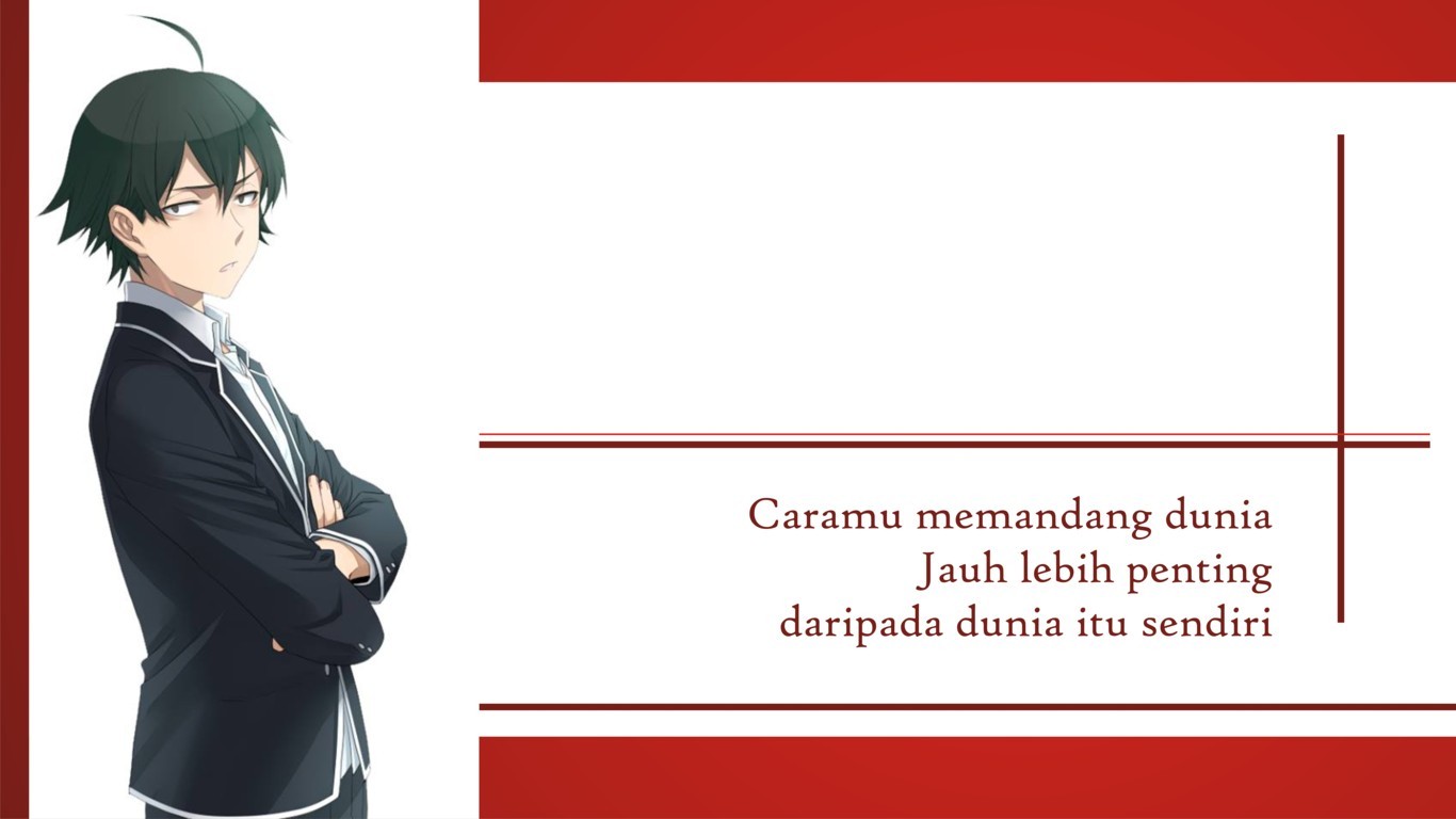 Wallpaper Anime Mutiara Kata Obrolan Petang