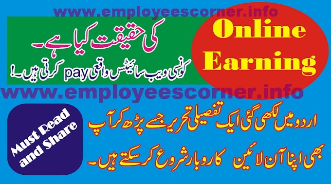 How to Earn Money Online in Urdu / Hindi آن لائین ارننگ کی ھقیقت اور کمانے کے درست طریقے