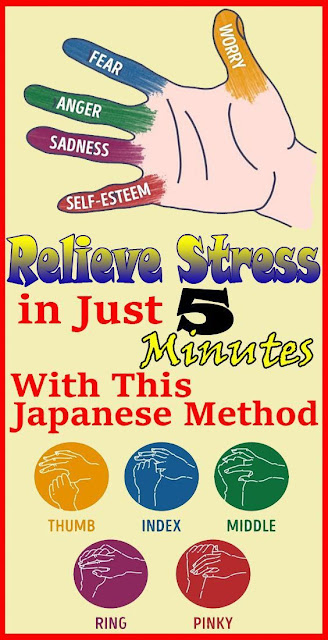 Relieve Stress In Just 5 Minutes With This Simple Japanese Method !