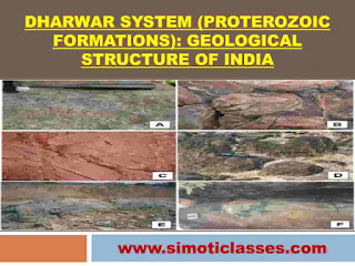 Dharwar System (Proterozoic Formations): Geological Structure of India