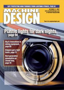 Machine Design...by engineers for engineers 2007-19 - 11 October 2007 | ISSN 0024-9114 | TRUE PDF | Mensile | Professionisti | Meccanica | Computer Graphics | Software | Materiali
Machine Design continues 80 years of engineering leadership by serving the design engineering function in the original equipment market and key processing industries. Our audience is engaged in any part of the design engineering function and has purchasing authority over engineering/design of products and components.