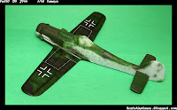 Fw-190 1/48 Tamiya JV-44 'Red 1' wings unmasked from Scale Models To Buy Scale Airplanes