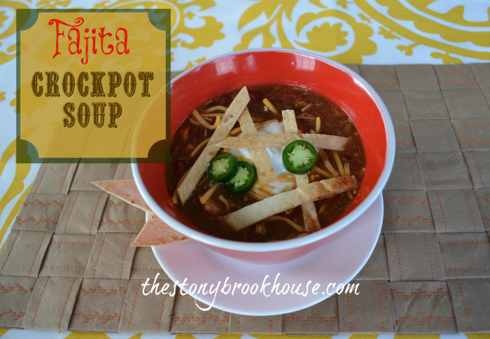 Easy Fall Fajita Soup