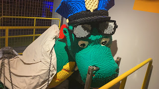 Lego Dragon as a Police Officer Lego Factory Adventure Ride Legoland New York