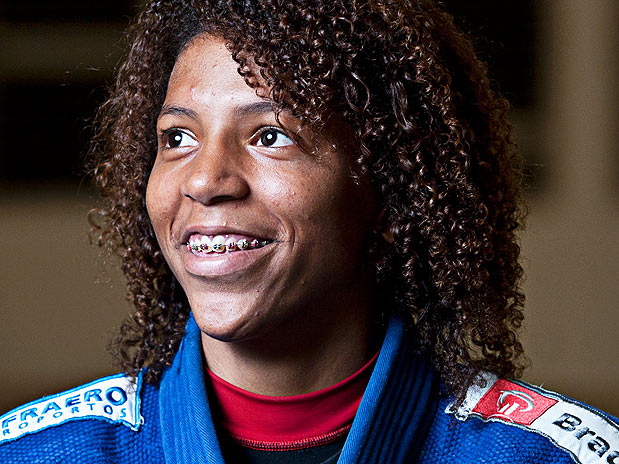 Rafaela Silva, judoca da categoria Leve que vai a Londres
