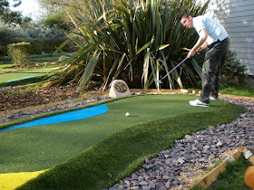 Mini Golf at the Metro Golf Centre in Barnet, London