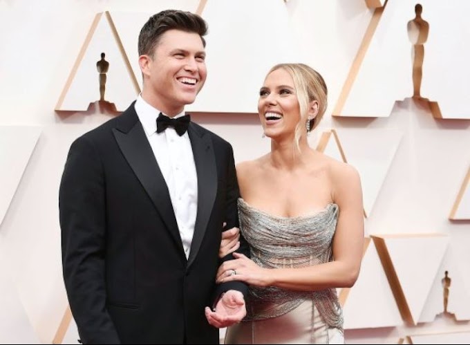 Scarlett Johansson and Colin Jost  recently tied the knot.!! Best couple of the year.!! 